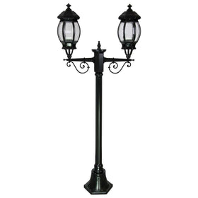 Domus Lighting Exterior Posts Domus GT-675 Vienna Twin Head Post Light Lights-For-You 15909 9330772159097