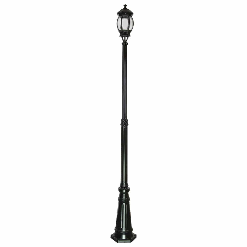 Domus Lighting Exterior Posts Black Domus GT-678 Vienna Single Head Tall Post Light Lights-For-You 15927