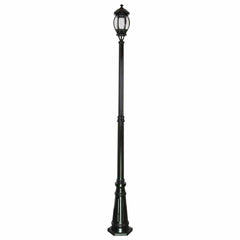 Domus Lighting Exterior Posts Black Domus GT-678 Vienna Single Head Tall Post Light Lights-For-You 15927