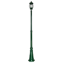 Domus Lighting Exterior Posts Green Domus GT-678 Vienna Single Head Tall Post Light Lights-For-You 15929