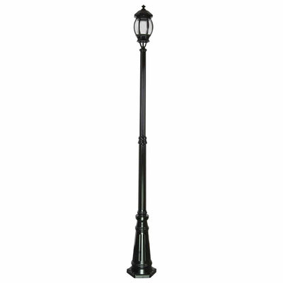 Domus Lighting Exterior Posts Domus GT-678 Vienna Single Head Tall Post Light Lights-For-You 15927 9330772159271