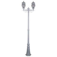 Domus Lighting Exterior Posts Domus GT-680 Vienna Twin Head Tall Post Light Lights-For-You 15937 9330772159370