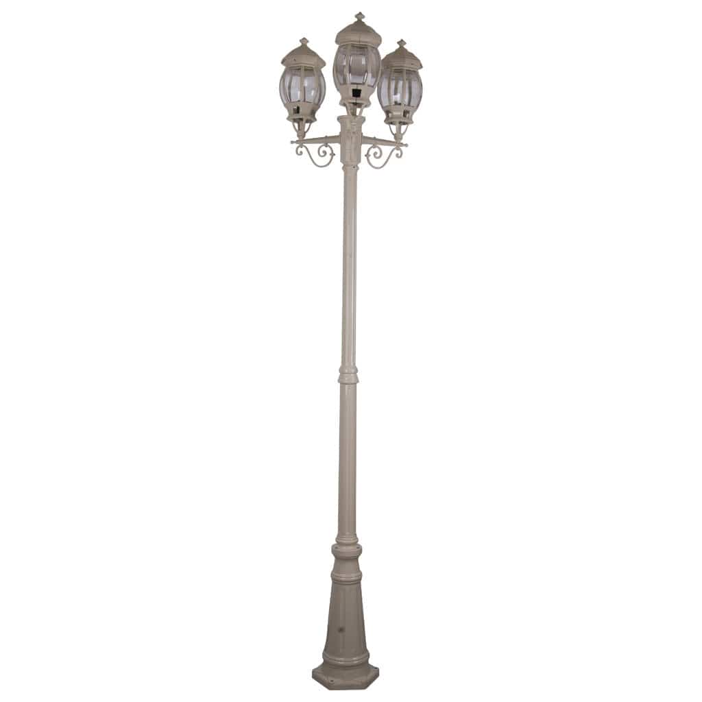 Domus Lighting Exterior Posts Domus GT-682 Vienna Triple Head Tall Post Lights-For-You 15938 9330772159387