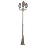 Domus Lighting Exterior Posts Domus GT-682 Vienna Triple Head Tall Post Lights-For-You 15938 9330772159387