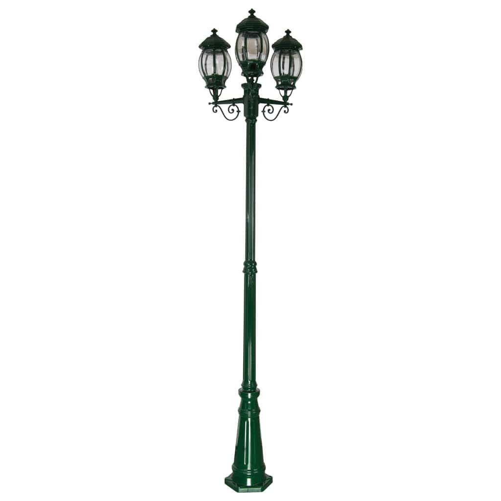 Domus Lighting Exterior Posts Domus GT-682 Vienna Triple Head Tall Post Lights-For-You 15941 9330772159417