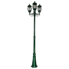 Domus Lighting Exterior Posts Domus GT-682 Vienna Triple Head Tall Post Lights-For-You 15941 9330772159417