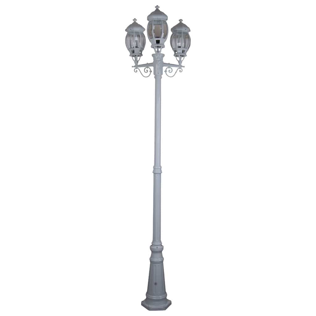 Domus Lighting Exterior Posts Domus GT-682 Vienna Triple Head Tall Post Lights-For-You 15943 9330772159431