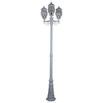 Domus Lighting Exterior Posts Domus GT-682 Vienna Triple Head Tall Post Lights-For-You 15943 9330772159431