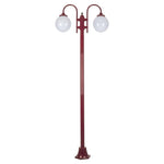 Domus Lighting Exterior Posts DOMUS LISBON 2LT 2.4M 250MM OPAL POSTLIGHT Lights-For-You 15790 9330772157901