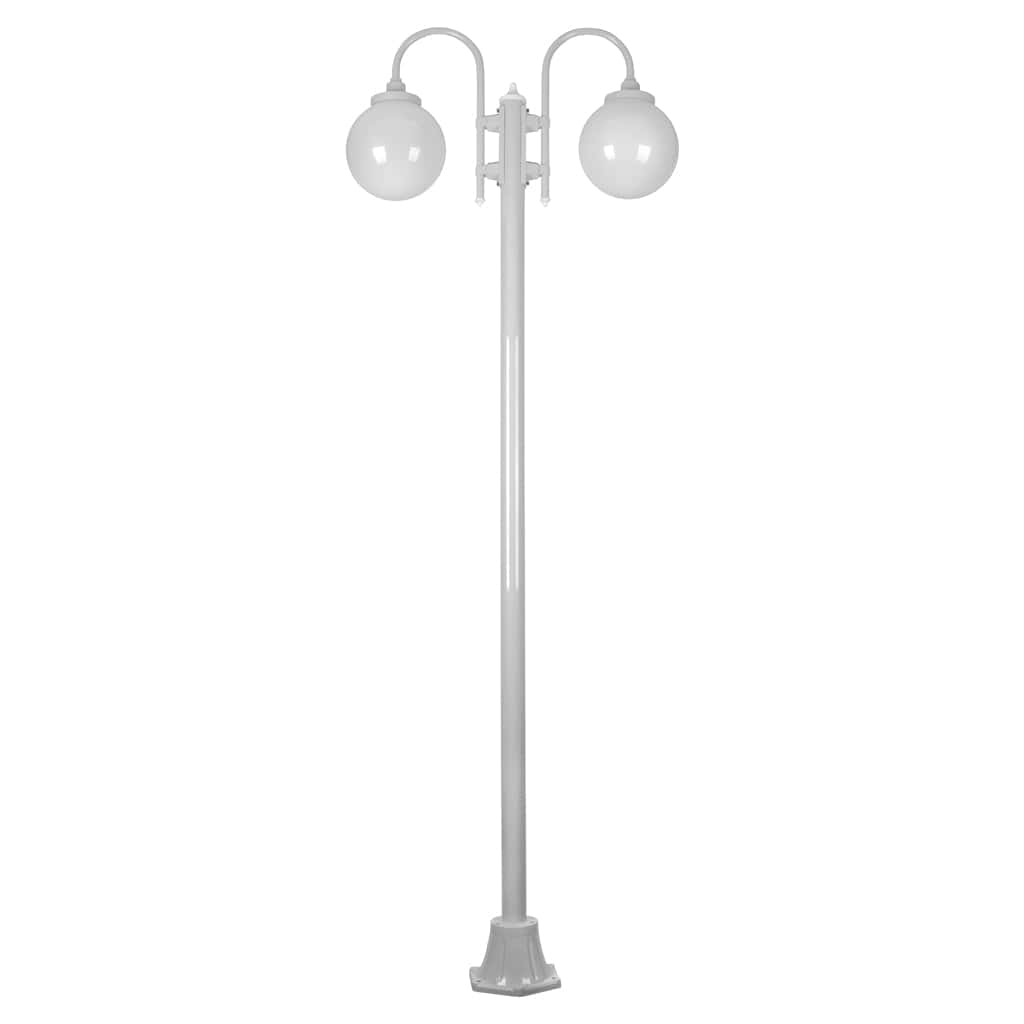 Domus Lighting Exterior Posts DOMUS LISBON 2LT 2.4M 250MM OPAL POSTLIGHT Lights-For-You 15793 9330772157932