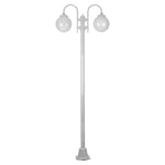 Domus Lighting Exterior Posts DOMUS LISBON 2LT 2.4M 250MM OPAL POSTLIGHT Lights-For-You 15793 9330772157932