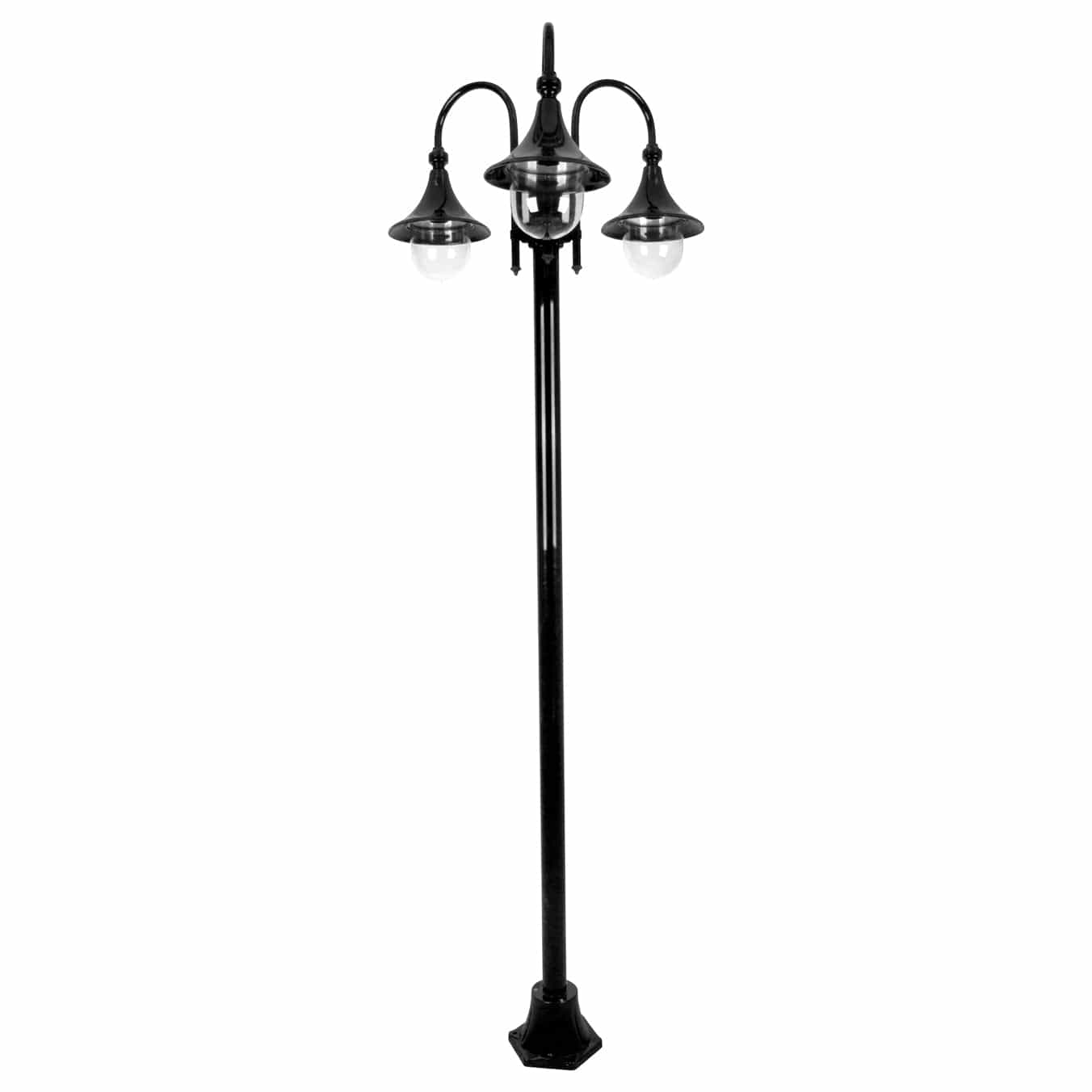 Domus Lighting Exterior Posts DOMUS MONACO 3LT 2.4M POSTLIGHT Lights-For-You 15861 9330772158618