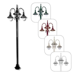 Domus Lighting Exterior Posts DOMUS MONACO 3LT 2.4M POSTLIGHT Lights-For-You