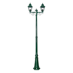 Domus Lighting Exterior Posts GREEN DOMUS PARIS 2LT 2.45M POSTLIGHT B22 Lights-For-You 15167