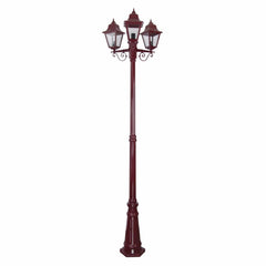 Domus Lighting Exterior Posts DOMUS PARIS 3LT 2.45M POSTLIGHT B22 Lights-For-You 15172 9330772151725