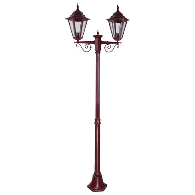 Domus Lighting Exterior Posts DOMUS TURIN 2LT 2.11M POSTLIGHT B22 Lights-For-You 15454 9330772154542