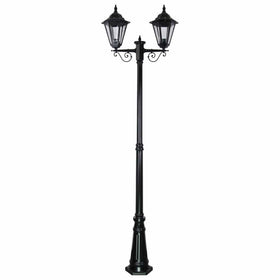 Domus Lighting Exterior Posts DOMUS TURIN 2LT 2.47M POSTLIGHT B22 Lights-For-You 15465 9330772154658