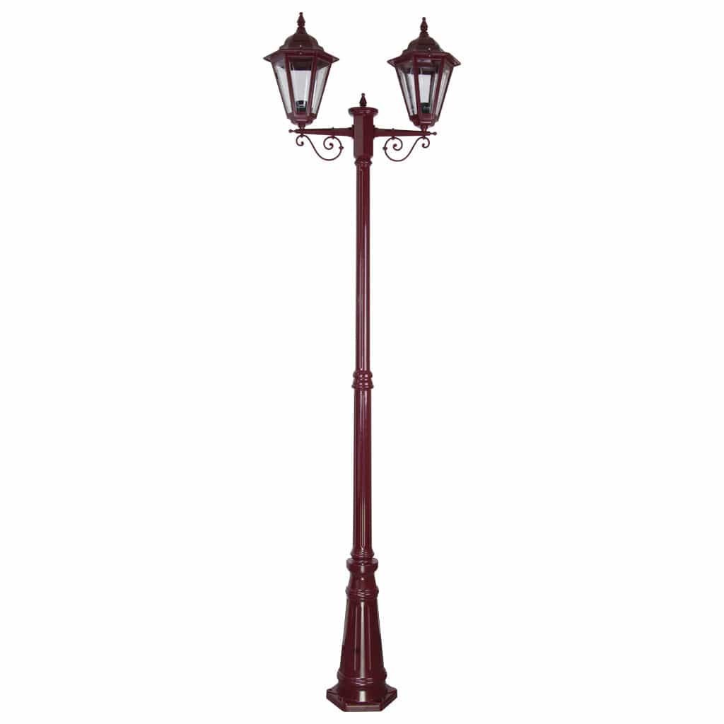 Domus Lighting Exterior Posts DOMUS TURIN 2LT 2.47M POSTLIGHT B22 Lights-For-You 15466 9330772154665