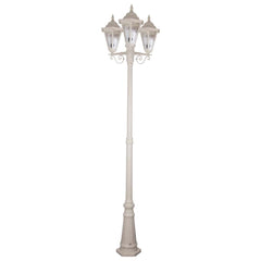 Domus Lighting Exterior Posts DOMUS TURIN 3LT 2.47M POSTLIGHT B22 Lights-For-You 15470 9330772154702