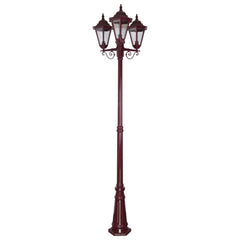 Domus Lighting Exterior Posts DOMUS TURIN 3LT 2.47M POSTLIGHT B22 Lights-For-You 15472 9330772154726