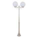 Domus Lighting Exterior Posts GT-570 Siena - Twin Spheres Medium Exterior Posts Lights-For-You 15656 9330772156560