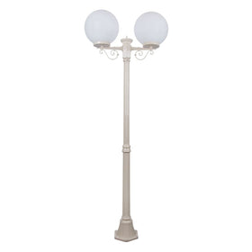 Domus Lighting Exterior Posts GT-570 Siena - Twin Spheres Medium Exterior Posts Lights-For-You 15656 9330772156560