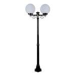 Domus Lighting Exterior Posts GT-570 Siena - Twin Spheres Medium Exterior Posts Lights-For-You 15657 9330772156577
