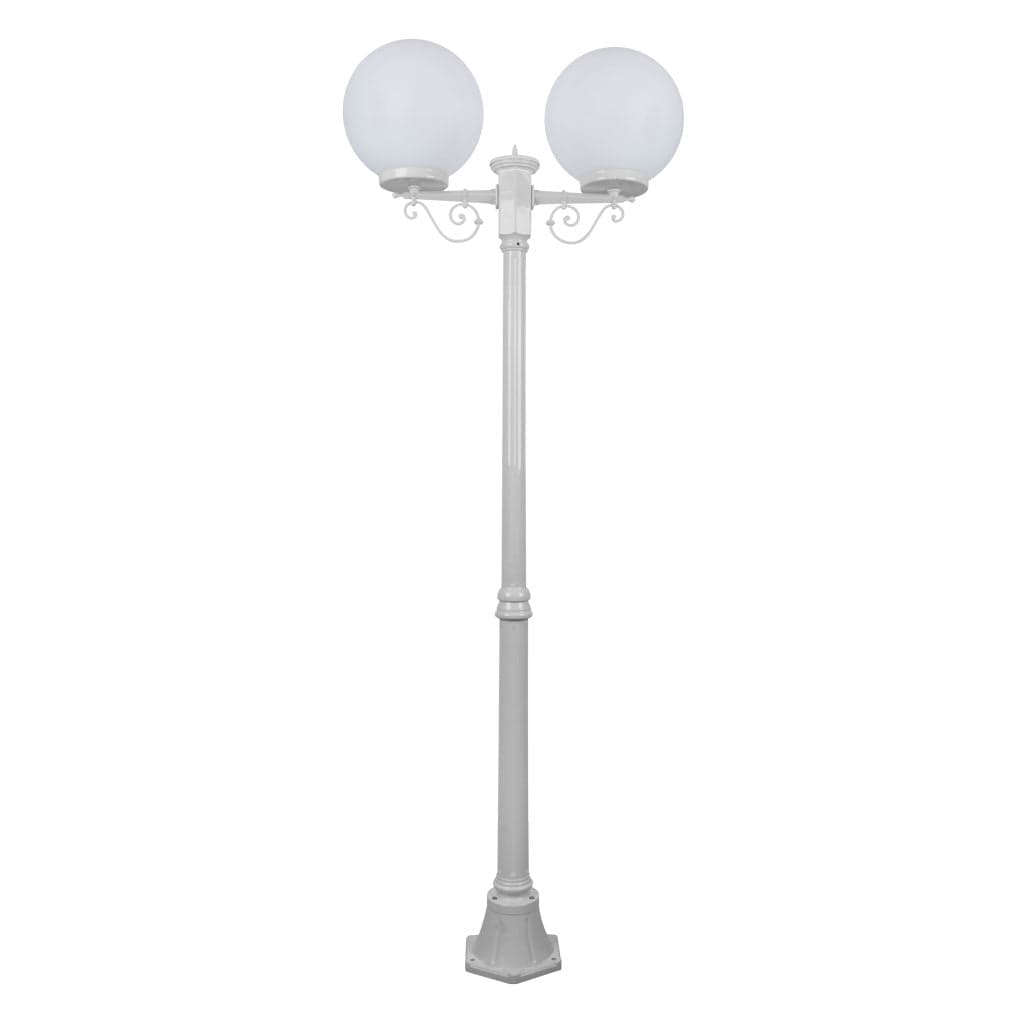 Domus Lighting Exterior Posts GT-570 Siena - Twin Spheres Medium Exterior Posts Lights-For-You 15661 9330772156614