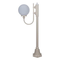 Domus Lighting Exterior Posts GT-606 Lisbon Curved Arm Post Light Lights-For-You 15674 9330772156744