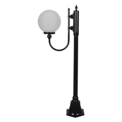 Domus Lighting Exterior Posts GT-606 Lisbon Curved Arm Post Light Lights-For-You 15675 9330772156751