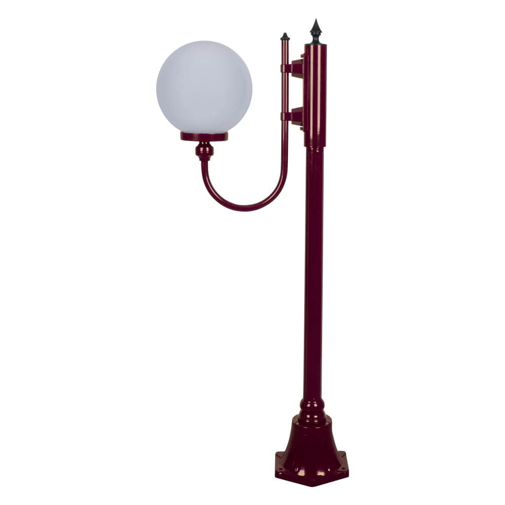 Domus Lighting Exterior Posts GT-606 Lisbon Curved Arm Post Light Lights-For-You 15676 9330772156768