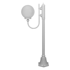 Domus Lighting Exterior Posts GT-606 Lisbon Curved Arm Post Light Lights-For-You 15679 9330772156799