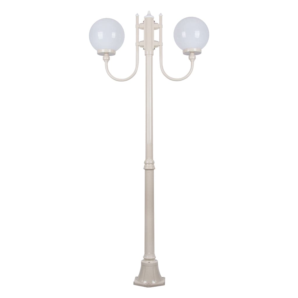 Domus Lighting Exterior Posts GT-614 Lisbon - Twin Head 25cm Lights-For-You 15710