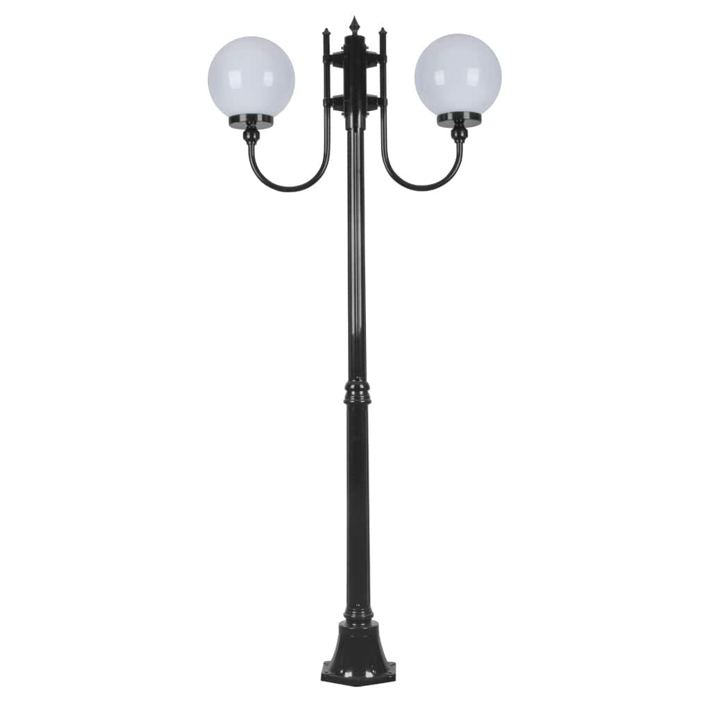 Domus Lighting Exterior Posts GT-614 Lisbon - Twin Head 25cm Lights-For-You 15711