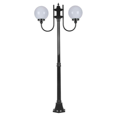 Domus Lighting Exterior Posts GT-614 Lisbon - Twin Head 25cm Lights-For-You 15711