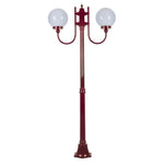Domus Lighting Exterior Posts GT-614 Lisbon - Twin Head 25cm Lights-For-You 15712