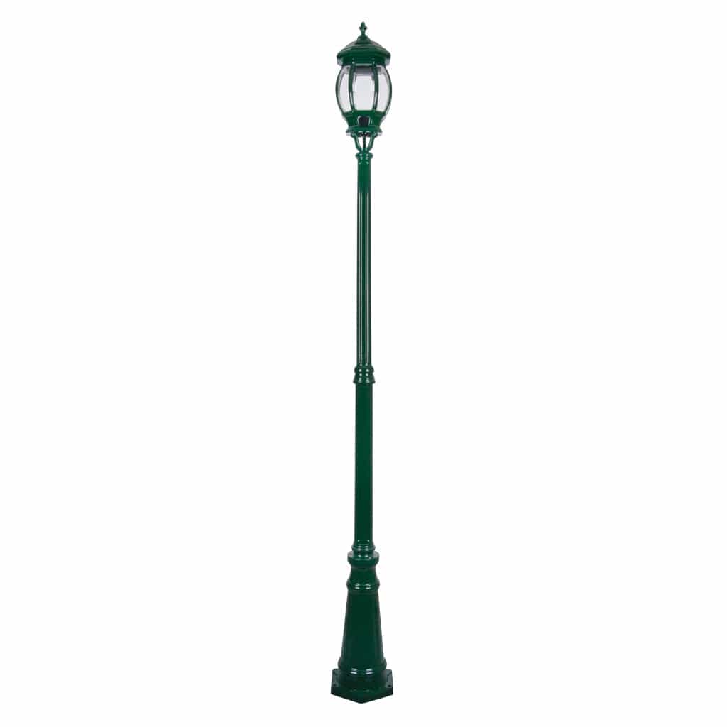 Domus Lighting Exterior Posts Green GT-698 Vienna Large Single Head Post Light Lights-For-You 16013
