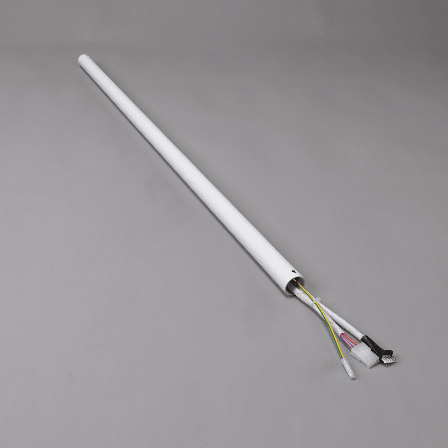 Domus Lighting Fan Accessories WHITE 90Cm Downrod & Wiring Loom For Axis/Hover/Motion Lights-For-You 60101