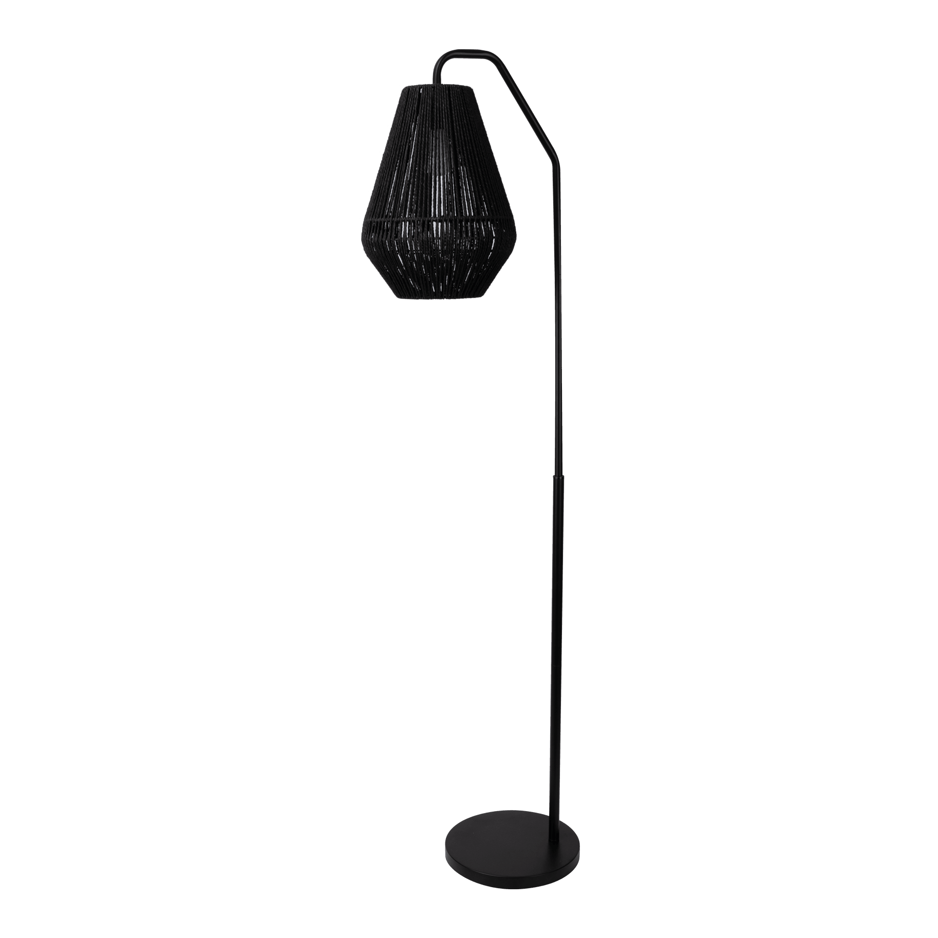 Domus Lighting Floor Lamps Carter-Fl Paper Rope Floor Lamp 1Xe27 240V By Domus Lighting Lights-For-You 23150 9330772231502