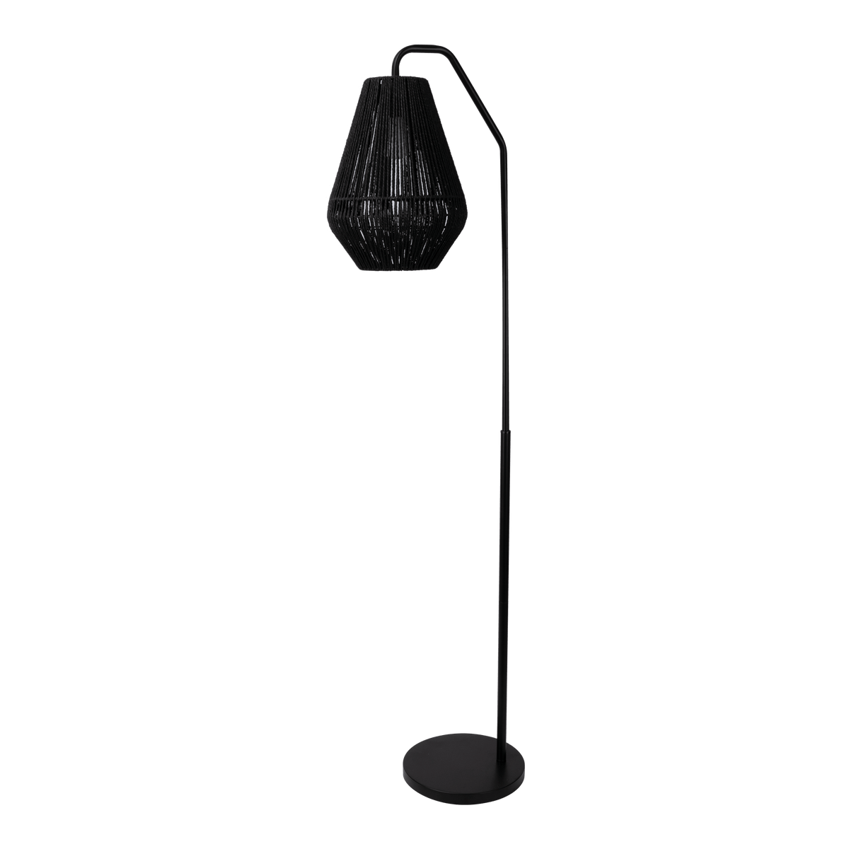Domus Lighting Floor Lamps Black CARTER-FL - Paper Rope Floor Lamp Lights-For-You 23150