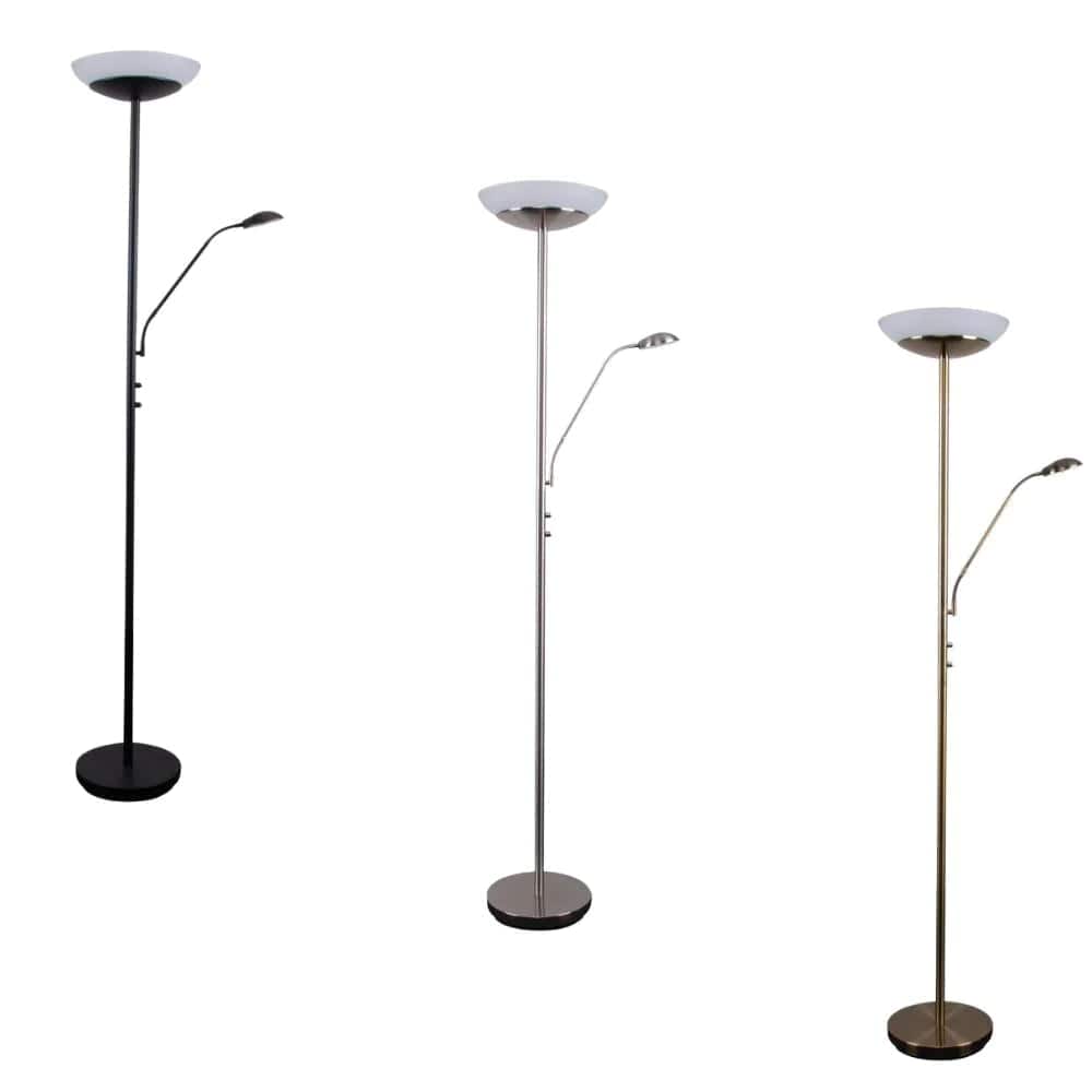 Dimmable Led Mother Child Uplighter Floor Lamp 240V 3000K By Domus Lighting