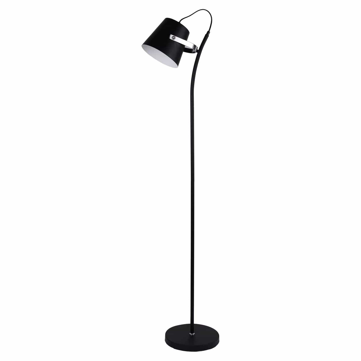 Domus Lighting Floor Lamps BLACK Elsa-Fl Floor Lamp 1Xe27 240V By Domus Lighting Lights-For-You 22533