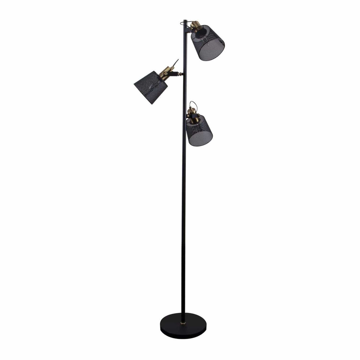 Domus Lighting Floor Lamps Rustica-3Fl 3 Light Cage Floor Lamp Lights-For-You 22520 9330772225204