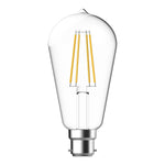 Domus Lighting Globes LF-ST64 LED Pear Shape Filament Clear Globe Lights-For-You 65935 9330772659351