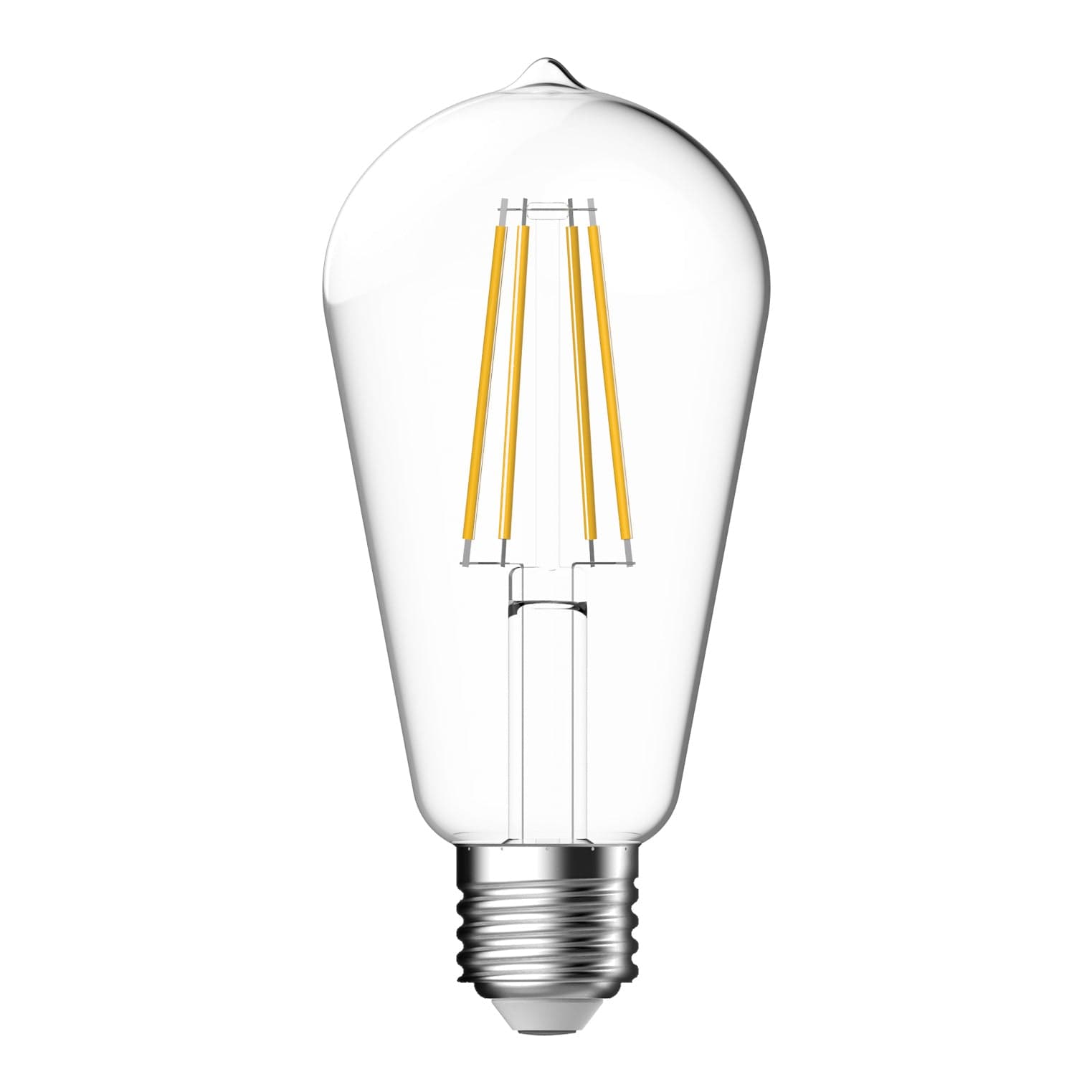 Domus Lighting Globes LF-ST64 LED Pear Shape Filament Clear Globe Lights-For-You 65936 9330772659368