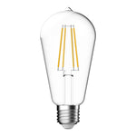 Domus Lighting Globes LF-ST64 LED Pear Shape Filament Clear Globe Lights-For-You 65936 9330772659368