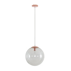 Domus Lighting Indoor Pendants 300mm / Clear / Rose Gold BUBBLE - 200/250/300 Glass Pendant Lights-For-You 31482