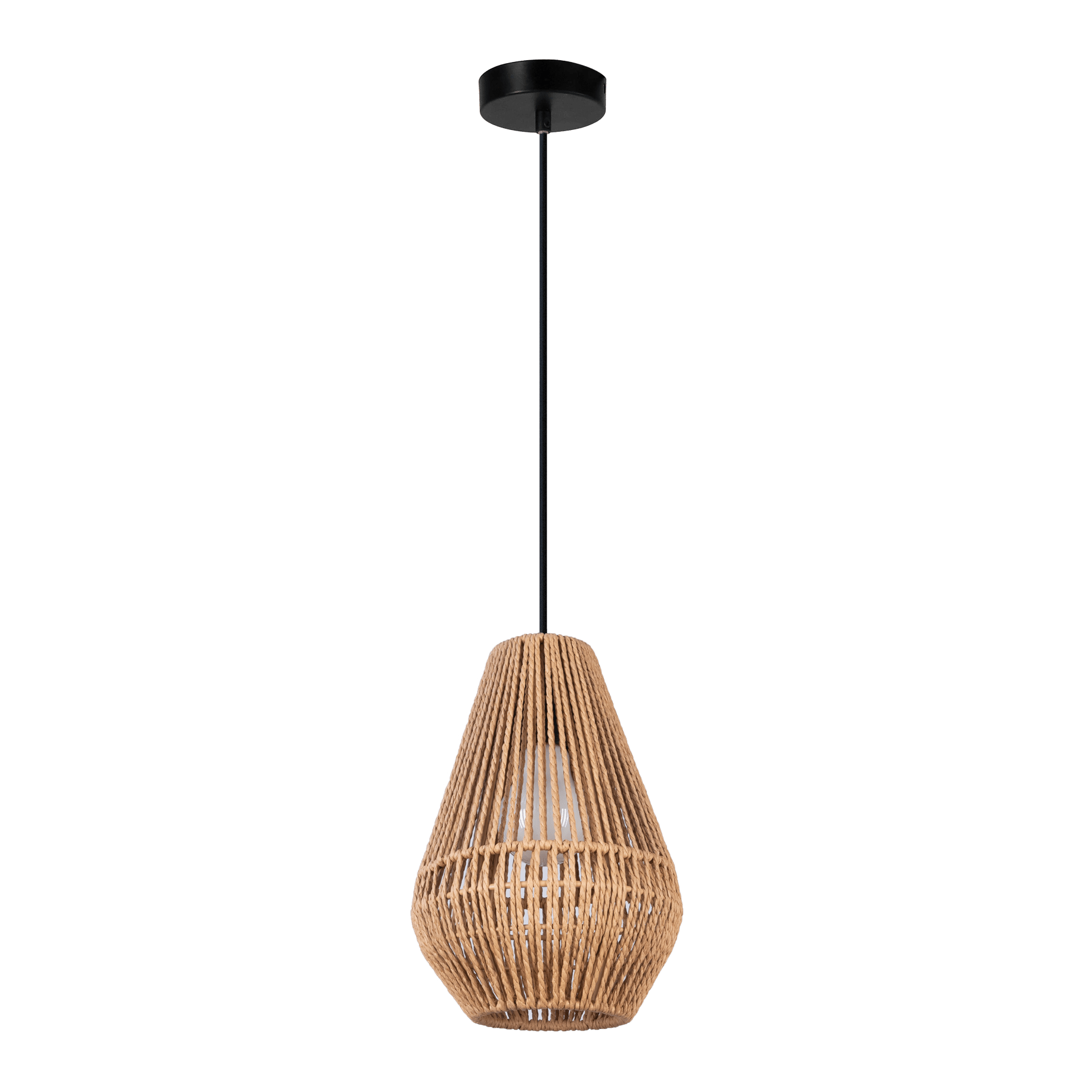 Domus Lighting Indoor Pendants CARTER-PDT - Paper Rope Pendant Lights-For-You 23141 9330772231410