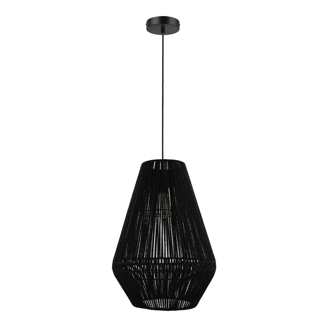 Domus Lighting Indoor Pendants CARTER-PDT - Paper Rope Pendant Lights-For-You 23144 9330772231441