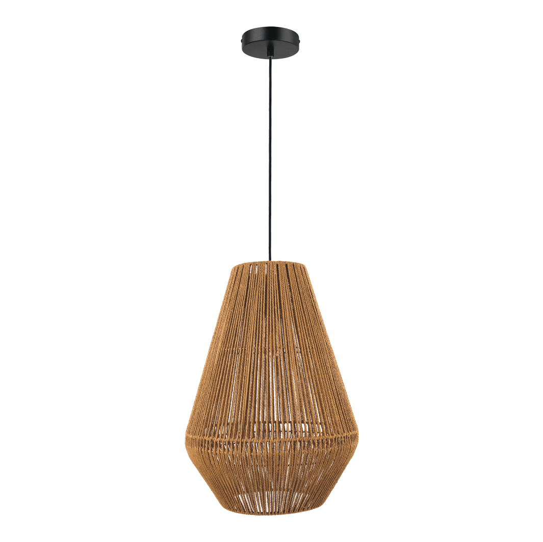 Domus Lighting Indoor Pendants CARTER-PDT - Paper Rope Pendant Lights-For-You 23145 9330772231458